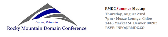 Rocky Mountain Domain Conference Logo